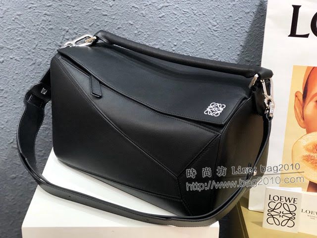 LOEWE男女同款包包 羅意威大號Puzzle拼接手提斜挎包 10170  tcl1430